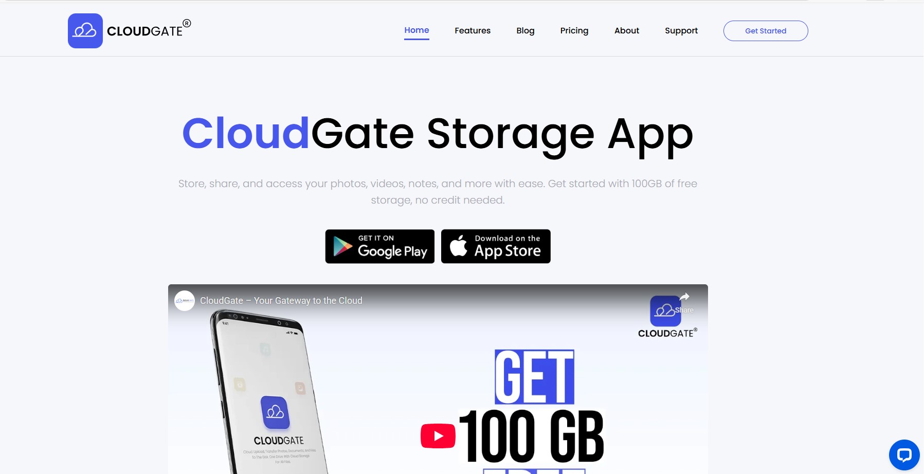 CloudGate - Homepage