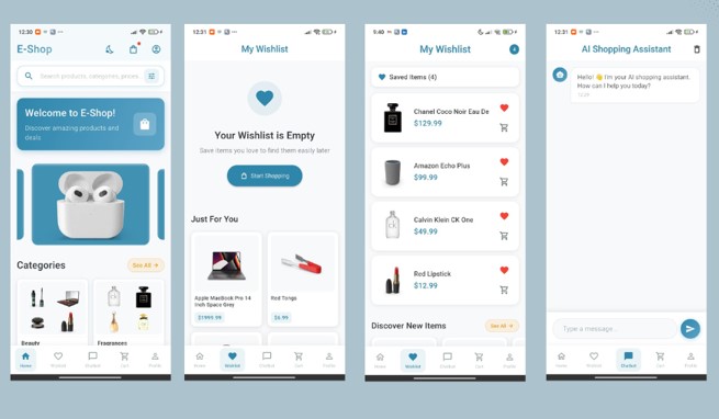 E-Shop - Home & Categories