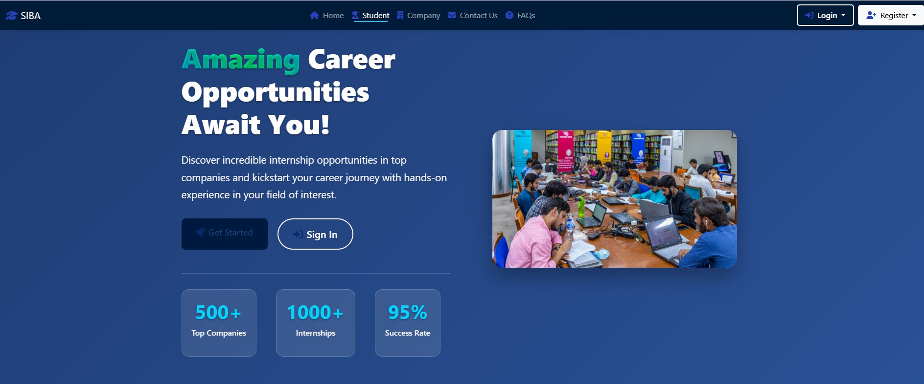 Internship Portal - Listings