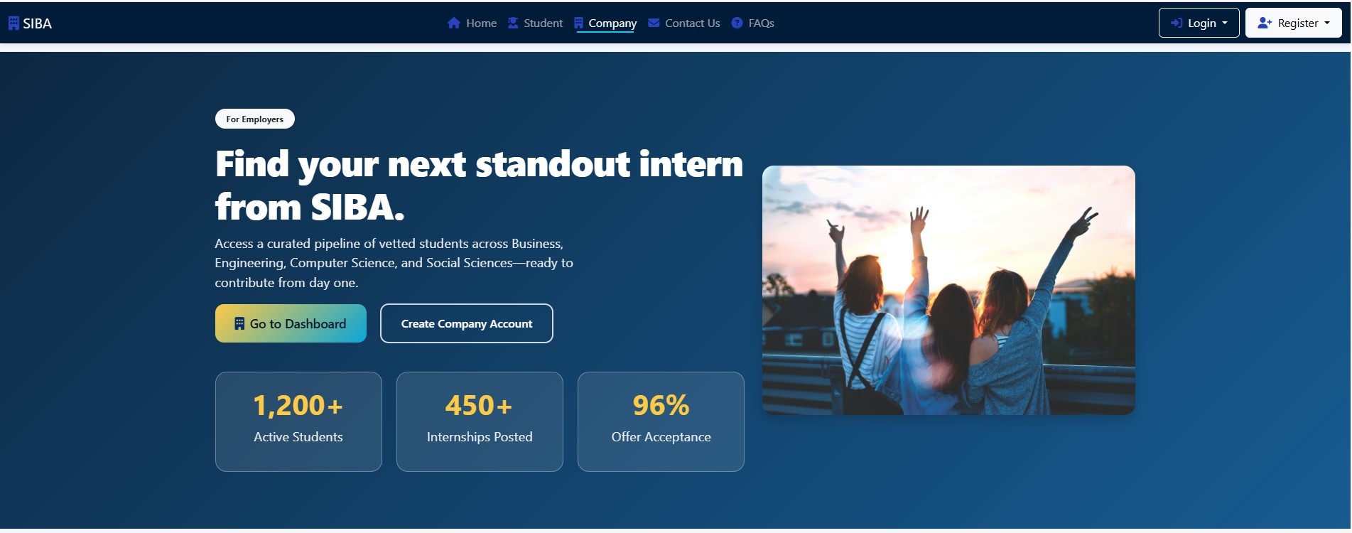 Internship Portal - Admin