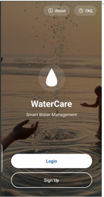 Water Care - Dashboard